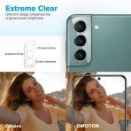 OMOTON Galaxy S22 Plus Temperli Cam Ekran ve Kamera Koruyucu (5 Adet)