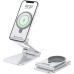 OMOTON Katlanabilir MagSafe Uyumlu Telefon Stand-Silver