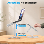 OMOTON LA10 360 D�nebilen Laptop Stand�-Silver