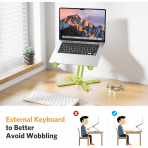 OMOTON LA10 360 D�nebilen Laptop Stand�-Citron