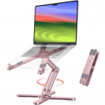 OMOTON LA10 360 D�nebilen Laptop Stand�-Pink