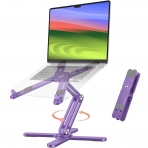 OMOTON LA10 360 D�nebilen Laptop Stand�-Purple