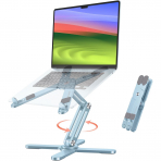 OMOTON LA10 360 D�nebilen Laptop Stand�-Sky Blue