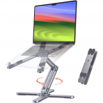 OMOTON LA10 360 D�nebilen Laptop Stand�-Space Gray