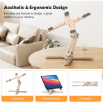 OMOTON LA10 360 D�nebilen Laptop Stand�-Gold
