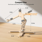 OMOTON LA10 360 D�nebilen Laptop Stand�-Gold