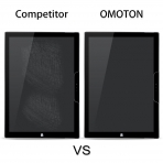 OMOTON Microsoft Surface Pro Temperli Cam Ekran Koruyucu