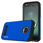 OMOTON Motorola Moto Z Play Klf-Blue