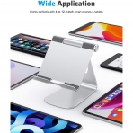 OMOTON T1 Alminyum iPad Stand-Silver