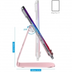 OMOTON T1 Alminyum iPad Stand-Rose Gold