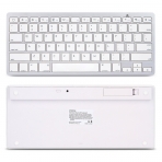 OMOTON Slim Bluetooth Klavye (White)