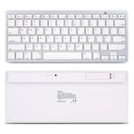 OMOTON Slim Bluetooth Klavye (White)