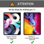 OMOTON iPad Air 4 Temperli Cam Ekran Koruyucu (10.9 in)(2 Adet)