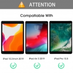OMOTON iPad Temperli Cam Ekran Koruyucu (10.2 in)(2019)(2 Adet)