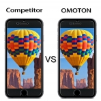 OMOTON iPhone 7 Plus Temperli Cam Ekran Koruyucu