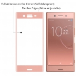 OMYFILM Sony Xperia XZ Premium Temperli Cam Ekran Koruyucu (Bronze Pink)