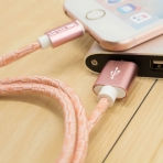 ONEXELOT Apple Lightning Kablo-Rose Gold