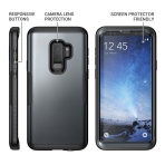 YOUMAKER Galaxy S9 Plus Rugged Bumper Klf (MIL-STD-810G)-Black