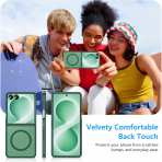 OWKEY Galaxy Z Flip 8 Darbe Korumal� K�l�f-Green
