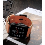 Ocyclone Apple Watch Deri Kay (42mm)-Brown