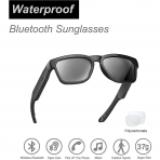OhO sunshine Bluetooth Özellikli Mavi Işık Engelleyici Güneş Gözlüğü-Black