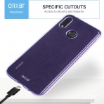 Olixar Huawei P20 Lite FlexiShield Klf-Purple