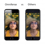Omnifense iPhone 8 Plus Temperli Cam Ekran Koruyucu (2 Adet)
