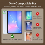 Ztotop Galaxy Tab S10 FE Plus Ekran Koruyucu (2 Adet)