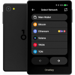 OneKey Pro Crypto Cold Wallet (Black)