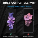 Orzero Galaxy Z Flip 3 5G Ekran Koruyucu