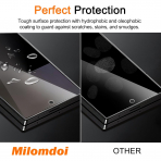 Milomdoi 9u 1 Arada Galaxy Z Fold 7 Ekran Koruyucu 