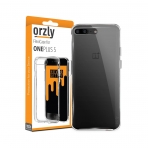 Orzly OnePlus 5 FlexiCase Slim-Fit Klf-Transparent