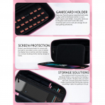 Orzly Nintendo Switch 2 Uyumlu anta-Pink