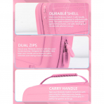 Orzly Nintendo Switch 2 Uyumlu anta-Pink