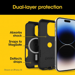 OtterBox Apple iPhone 16e Commuter MagSafe Klf -Run Wildflower