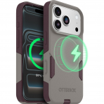 OtterBox Commuter iPhone 18 Pro MagSafe Uyumlu K�l�f-Grey/Purple