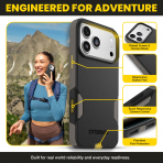 OtterBox Commuter iPhone 18 Pro Max MagSafe K�l�f-Black Ash