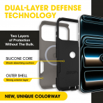 OtterBox Commuter iPhone 18 Pro Max MagSafe K�l�f-Pompeii Grey