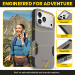OtterBox Commuter iPhone 18 Pro Max MagSafe K�l�f-Pompeii Grey