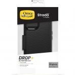OtterBox Strada Folio Apple iPhone 15 Czdan Klf -Black