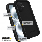 OtterBox iPhone 16 FRE Su Geirmez Klf-Green