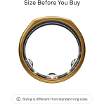 Oura Ri ng Gen3 Heritage Akll Yzk(Gold)-9