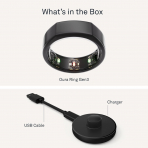 Oura Ri ng Gen3 Heritage Akll Yzk(Stealth)-13