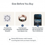 Oura Ri ng Gen3 Horizon Akll Yzk(RoseGold)-7