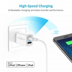 PASBUY Lightning to USB arj/Senkronizasyon Kablosu (2M)-White