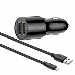 PASBUY Ara arj Cihaz/rgl Mikro USB to USB Kablo-Black