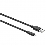 PASBUY Mikro USB Hzl arj Kablosu (2 Adet)-Black