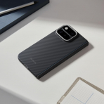 PITAKA Google Pixel 11 Pro Fold Ultra �nce K�l�f-Black Grey