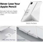 PITAKA Manyetik iPad Air Klf (13 in)-White