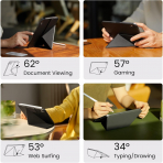 PITAKA Apple iPad Mini 6/7 MagEZ Folio K�l�f-Black